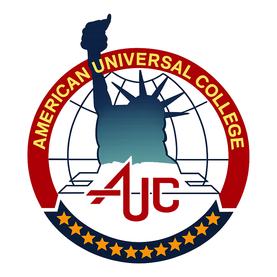 American Universal College logo